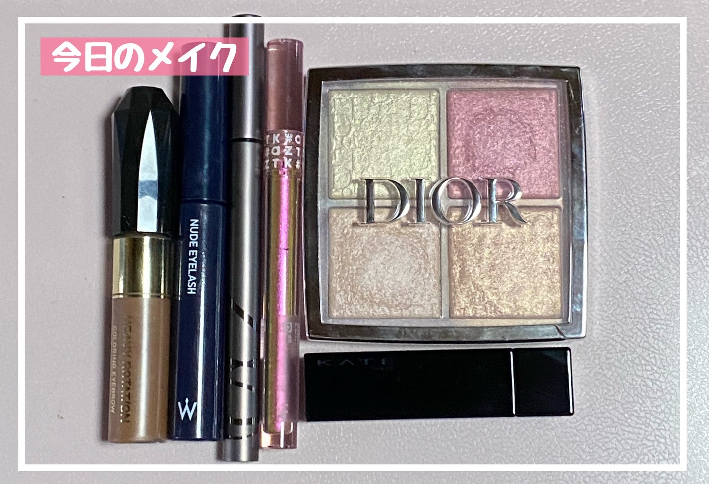 カラーリングアイブロウ/ヘビーローテーション/眉マスカラを使ったクチコミ(1枚目)