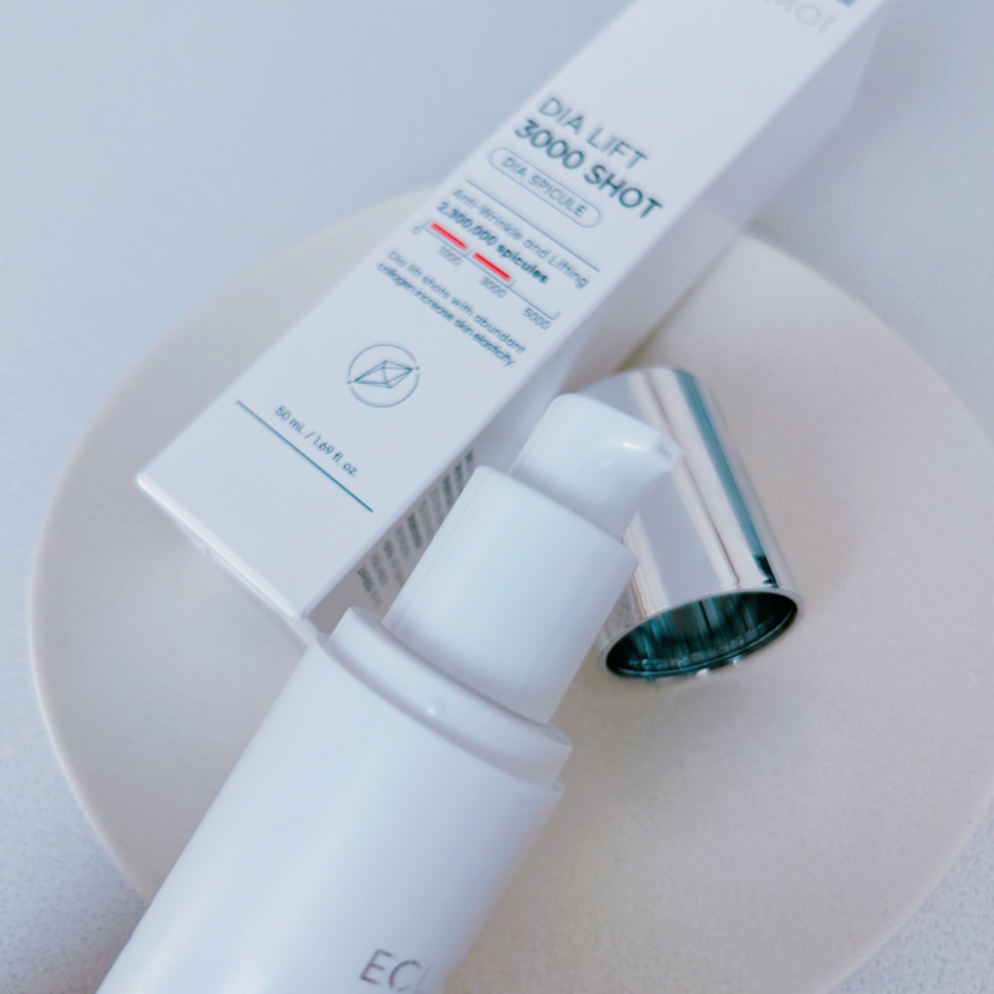 ダイヤリフト3000ショット/ECLIMOI/フェイスクリームを使ったクチコミ(3枚目)