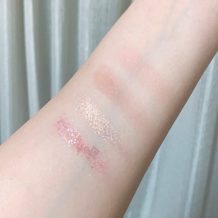 TWINKLE POP Pearl Flex Glitter Eye Palette/CLIO/アイシャドウパレットを使ったクチコミ(3枚目)