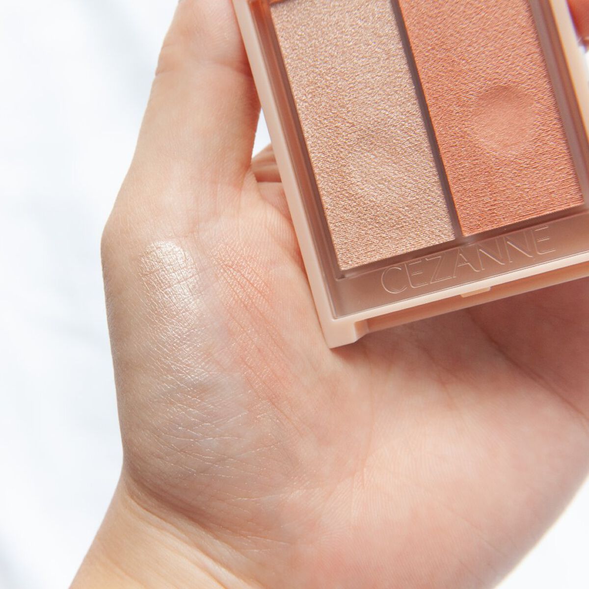 フェイスグロウカラー/CEZANNE/クリームハイライトを使ったクチコミ(6枚目)