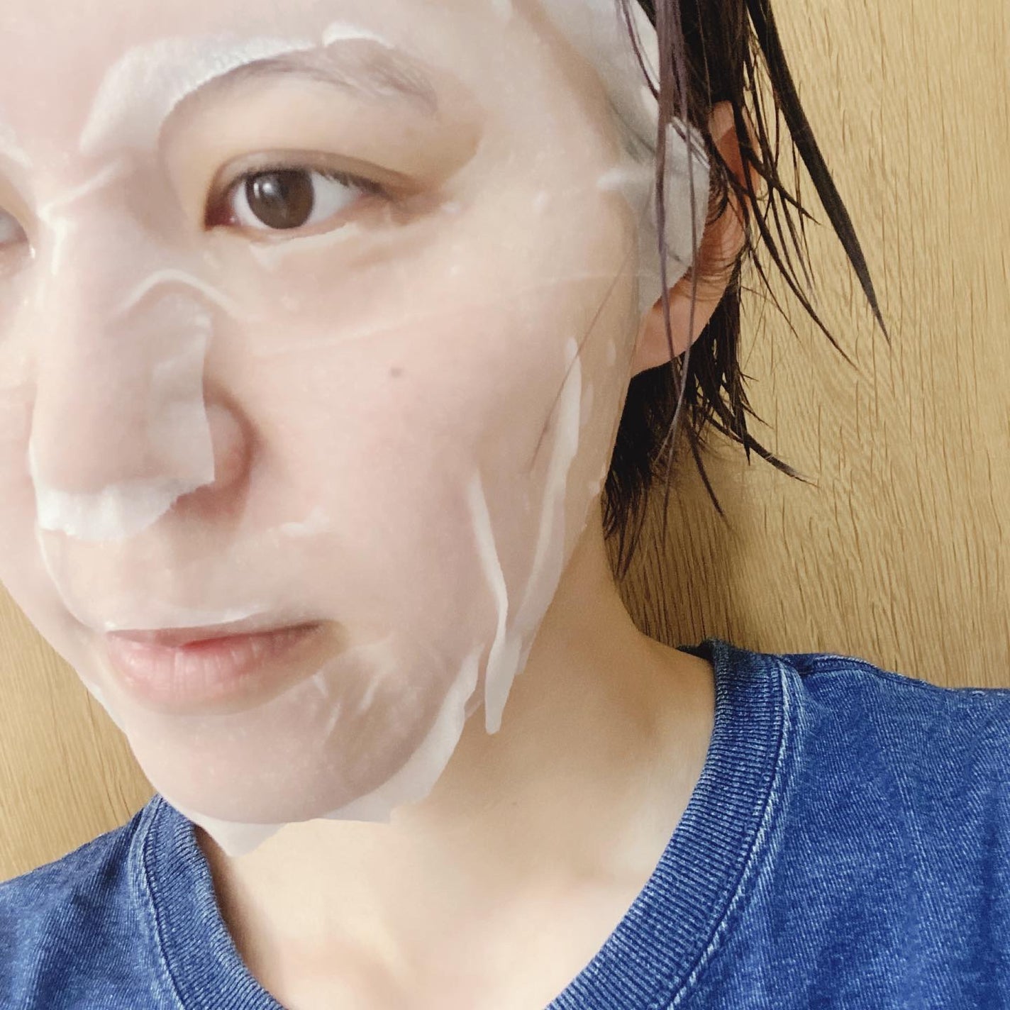 フェイスマスク 【しっかり実感30枚セット】/KISO/シートマスク・パックを使ったクチコミ(4枚目)