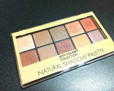 NATURAL SHADOW PALETTE/CITY COLOR/アイシャドウパレットを使ったクチコミ（1枚目）