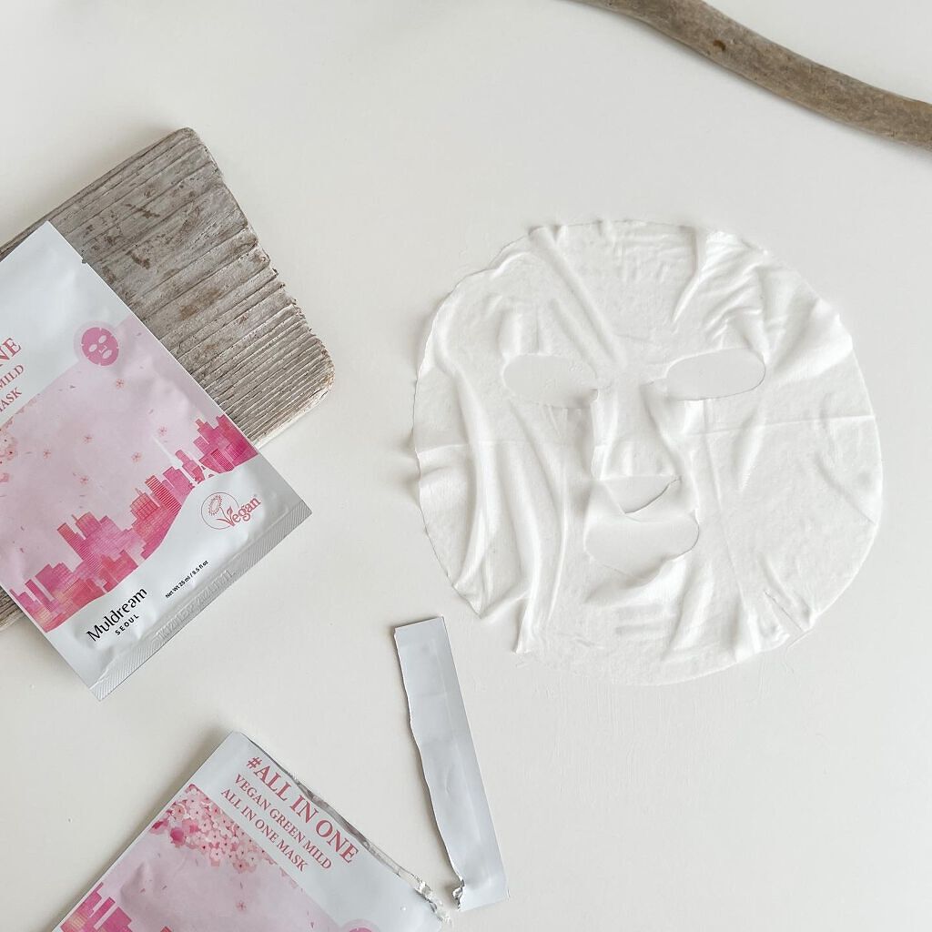 ヴィーガングリーンマイルドシカアンプル/MULDREAM/美容液を使ったクチコミ(5枚目)