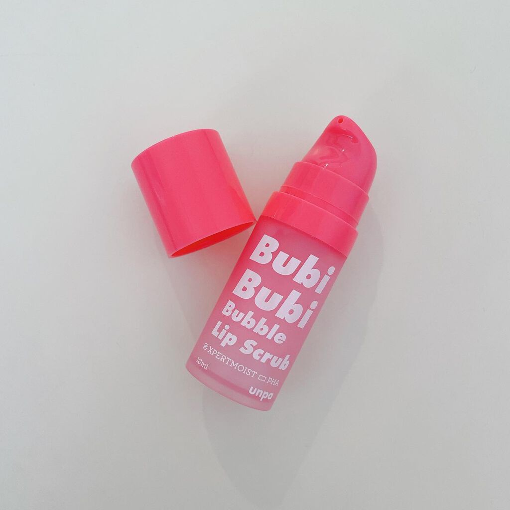 ブビブビ バブルリップスクラブ/unpa/リップスクラブを使ったクチコミ(1枚目)