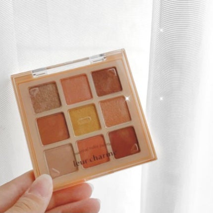 マテリアルカラーパレット/leur charme/アイシャドウパレットを使ったクチコミ(2枚目)