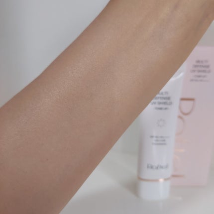 マルチ・ディフェンス UVシールド・トーンアップ/Raftel/日焼け止めクリームを使ったクチコミ(4枚目)