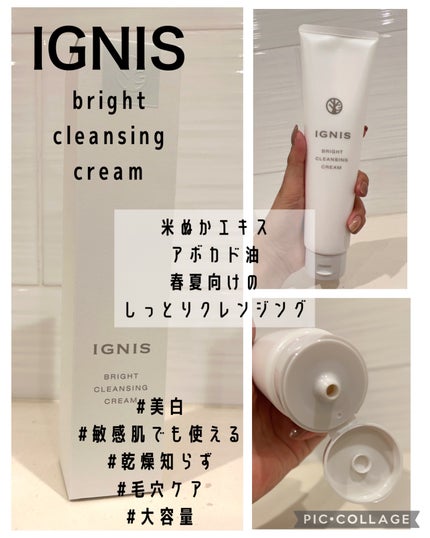 ブライト クレンジング クリーム/IGNIS/クレンジングクリームを使ったクチコミ(1枚目)