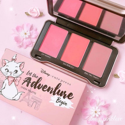 「Love&Harmony」アイシャドウパレット/Cute Press /アイシャドウパレットを使ったクチコミ(5枚目)