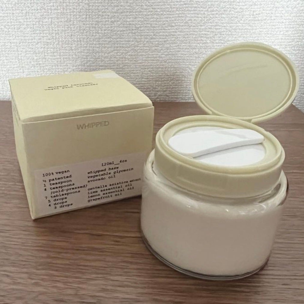 ヴィーガンパッククレンザー/WHIPPED/洗顔フォームを使ったクチコミ(3枚目)