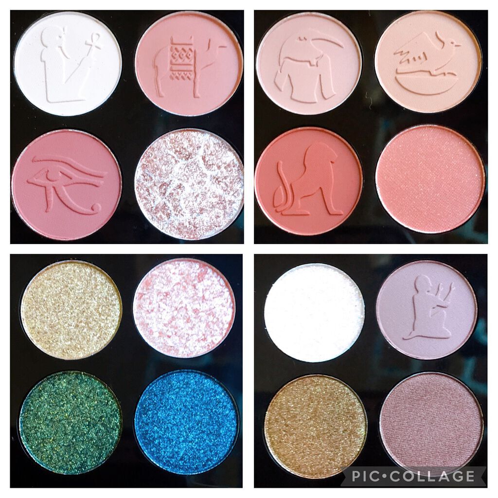 デザートメモリシリーズ 16色アイシャドウパレット/ZEESEA/アイシャドウパレットを使ったクチコミ（3枚目）