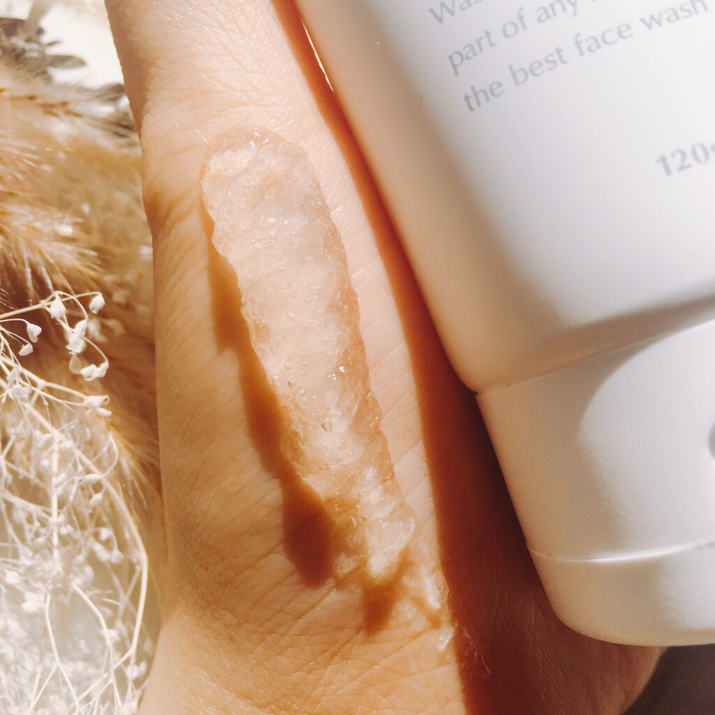 マンナンジェリーハイドロウォッシュ/PLUEST/洗顔料を使ったクチコミ（2枚目）