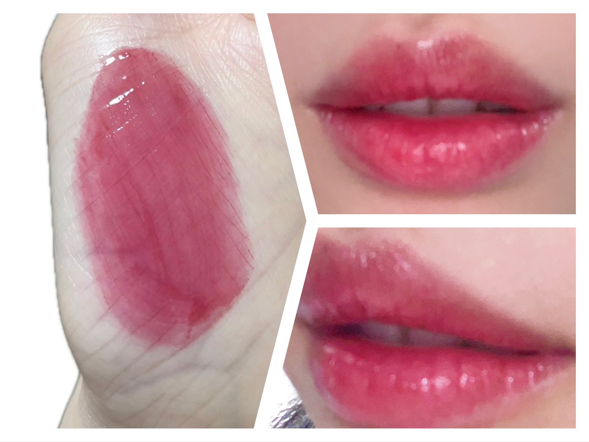 ウォーターリズムグロウティント 15 GRAPEN（ミニ）/TIRTIR(ティルティル)/リップティントを使ったクチコミ（2枚目）