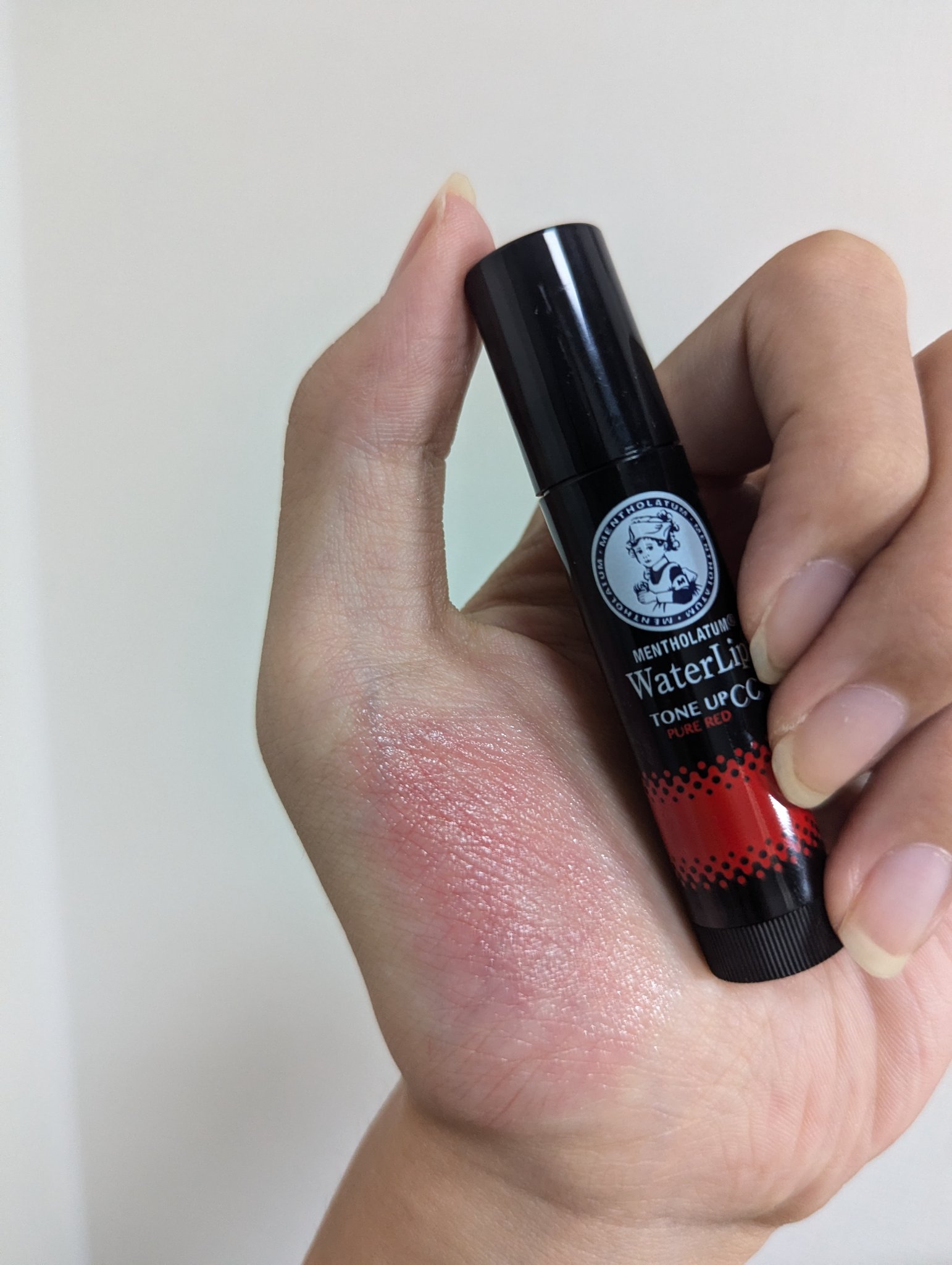 ウォーターリップ トーンアップCC/メンソレータム/リップクリームを使ったクチコミ（2枚目）