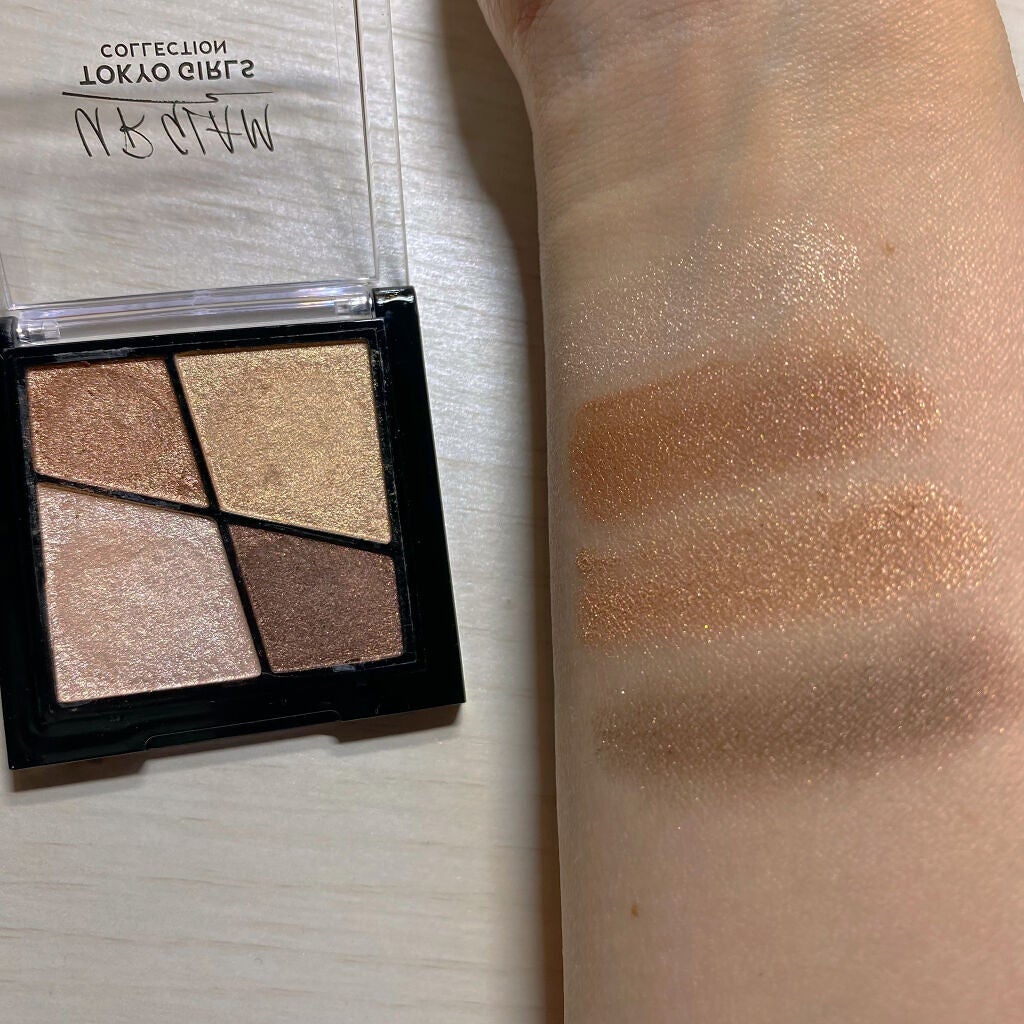 UR GLAM VELVET EYE COLOR PALETTE/U R GLAM/アイシャドウパレットを使ったクチコミ(2枚目)