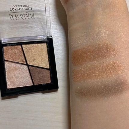 UR GLAM VELVET EYE COLOR PALETTE/U R GLAM/アイシャドウパレットを使ったクチコミ(2枚目)