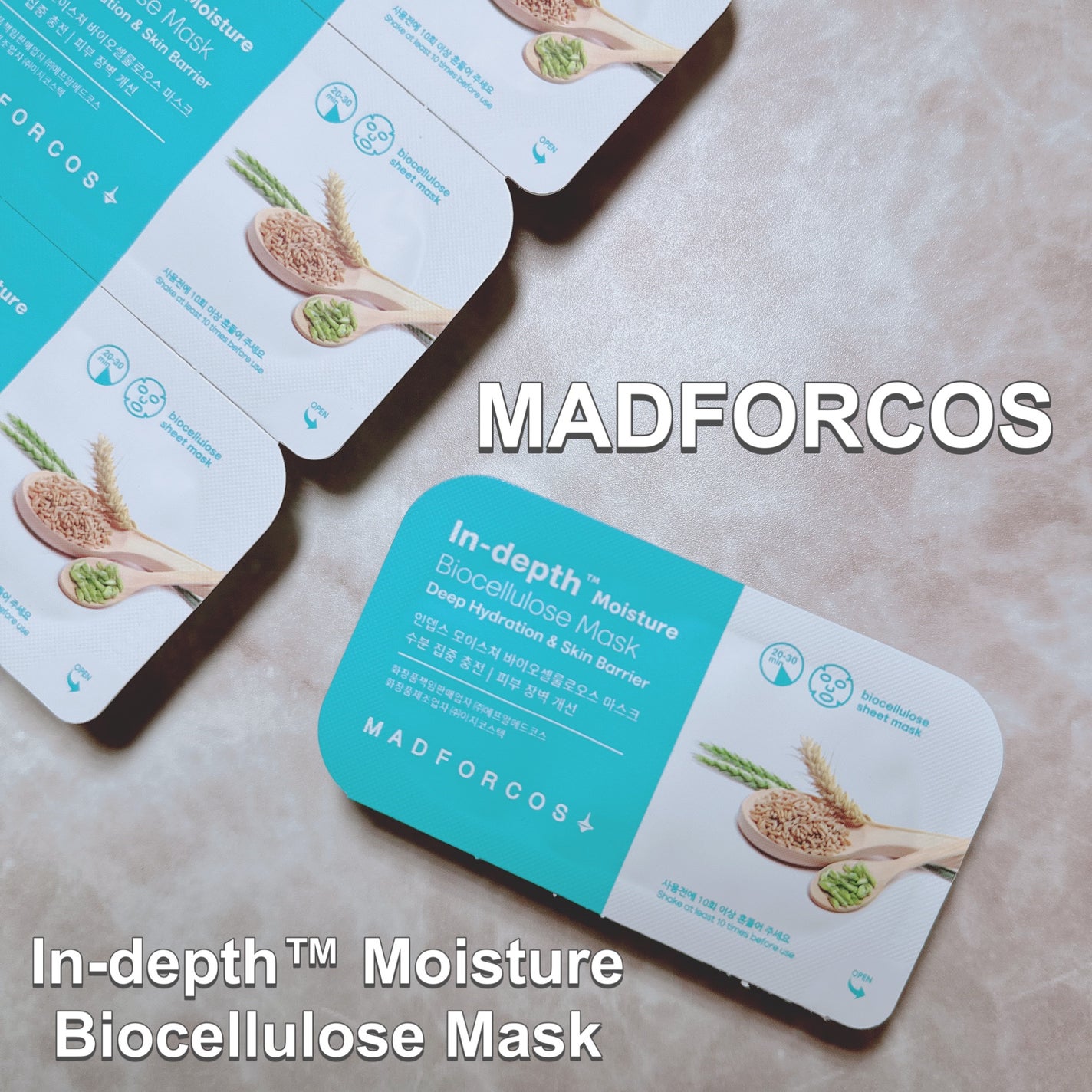 インデップス™モイスチャーバイオセルロースマスク/MADFORCOS/シートマスク・パックを使ったクチコミ(1枚目)