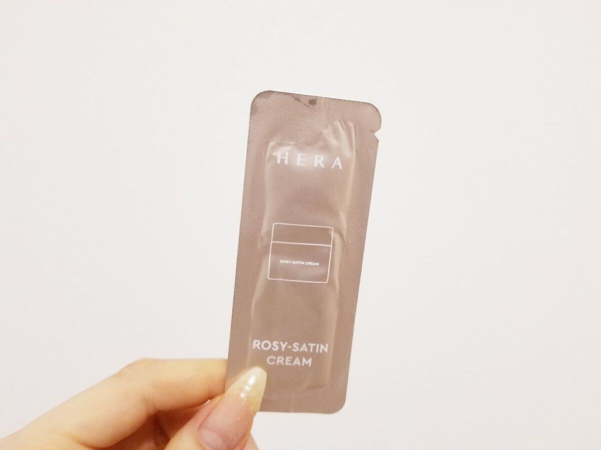 ロージーサテンクリーム/HERA/フェイスクリームを使ったクチコミ(2枚目)