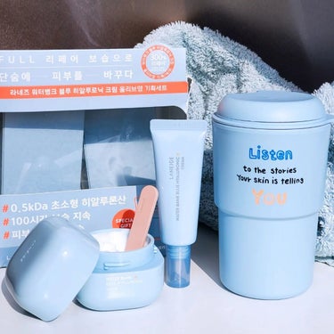 LANEIGE ウォーターバンク クリーム (乾燥肌用)のクチコミ「【LANEIGE】ウォーターバンク ブルー
ヒアルロニック クリーム
#韓国コスメ購入品 

.....」（1枚目）