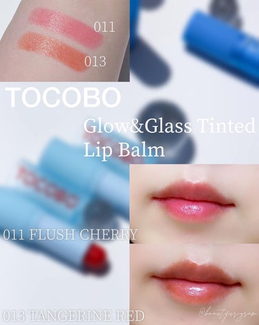 Glass Tinted Lip Balm/TOCOBO/リップケア・リップクリームを使ったクチコミ（7枚目）