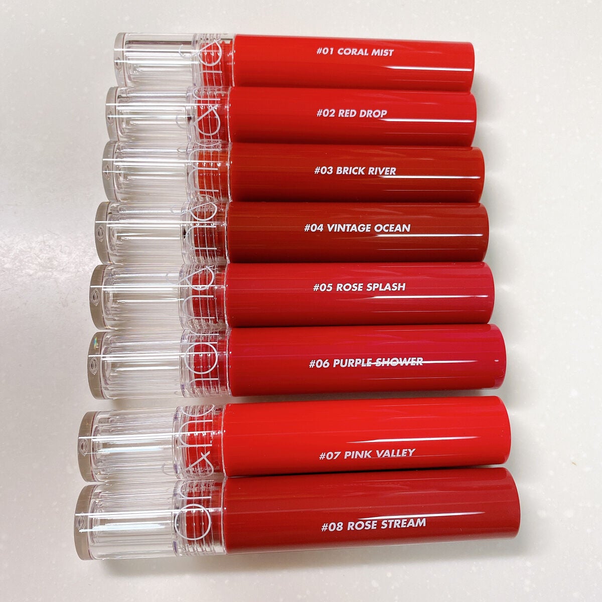 グラスティングウォーターティント/rom&nd/リップティントを使ったクチコミ(6枚目)