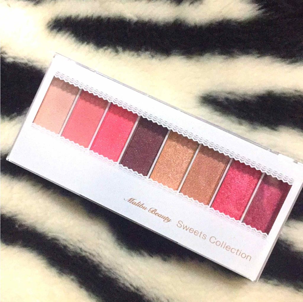 スイーツコレクション/マリブビューティー/アイシャドウパレットを使ったクチコミ(1枚目)