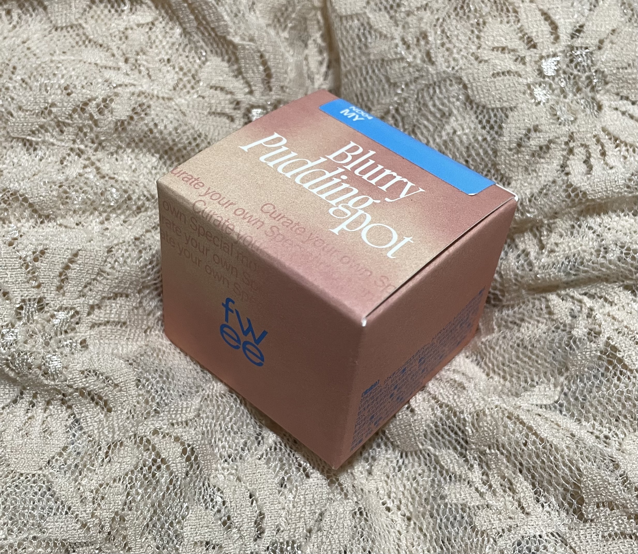 リップアンドチーク ブラーリープリンポット/fwee/口紅を使ったクチコミ（2枚目）