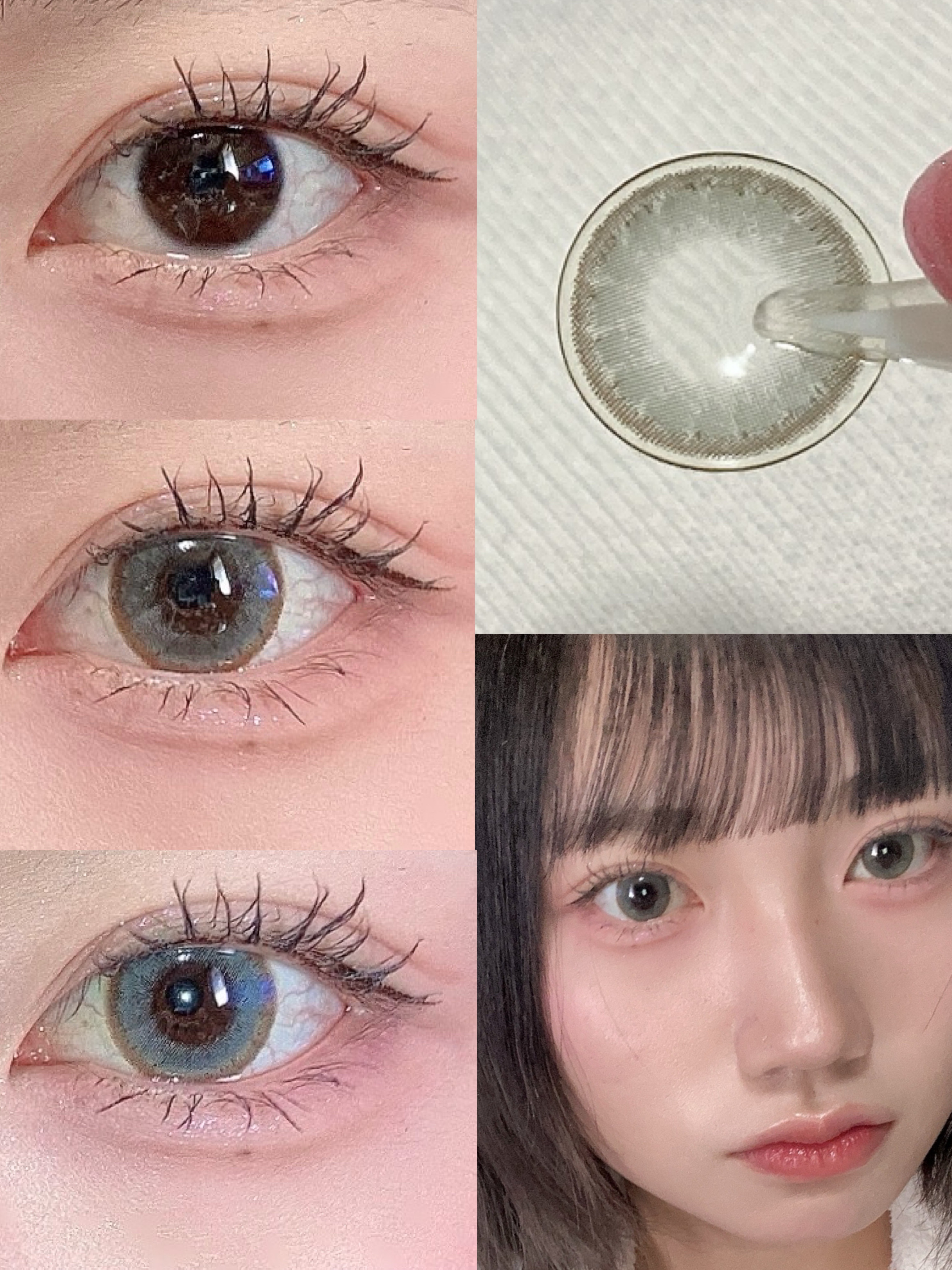 Luna Natural(ルナナチュラル） Aqua/Luna Natural/カラーコンタクトレンズを使ったクチコミ（2枚目）