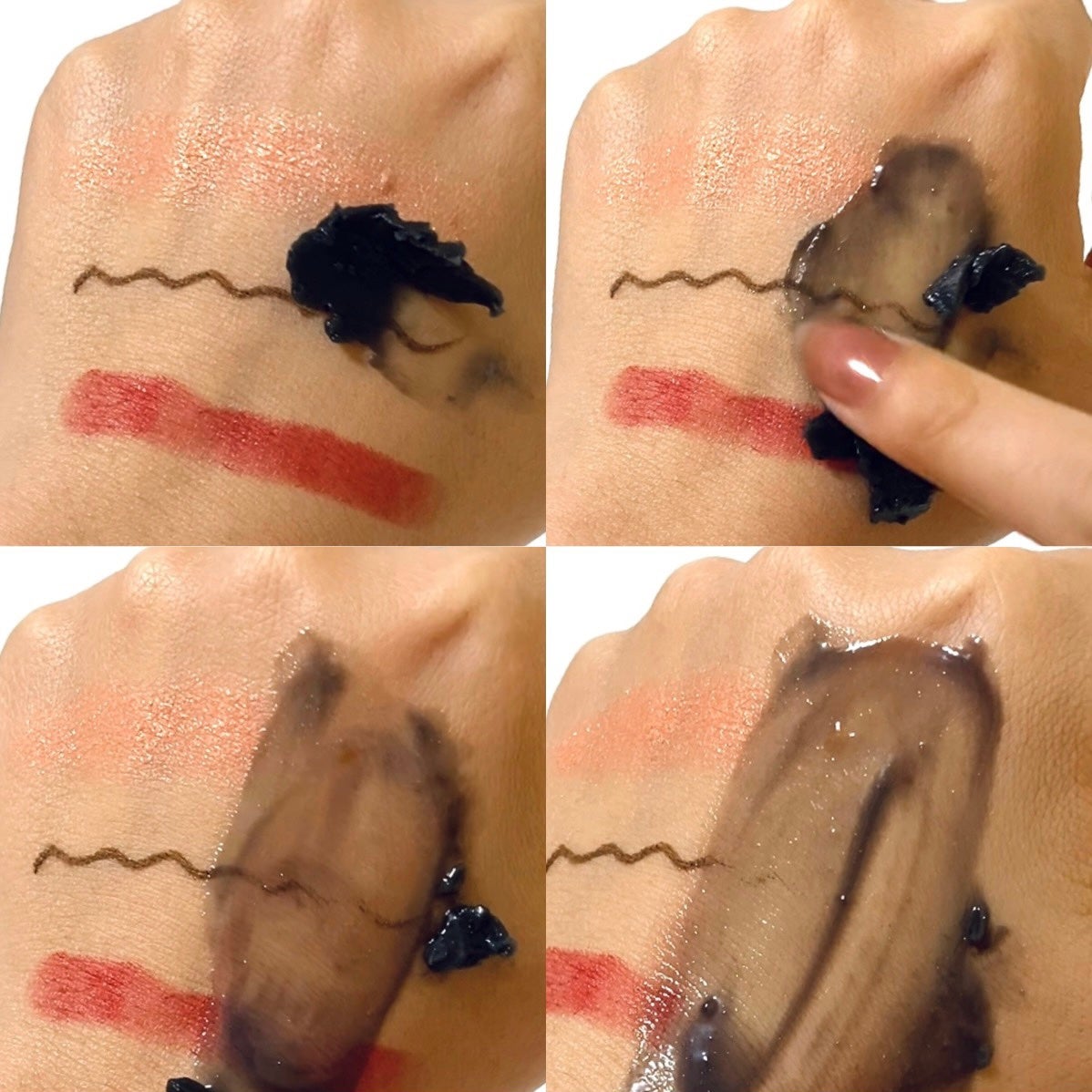 パーフェクトワンフォーカス スムースクレンジングバーム ディープブラック/PERFECT ONE FOCUS/クレンジングバームを使ったクチコミ(4枚目)