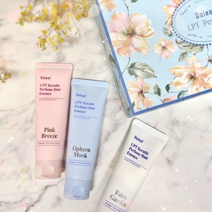 LPT Keratin パフュームヘアエッセンス Blooming Rose/Daleaf/ヘアミルクを使ったクチコミ(7枚目)