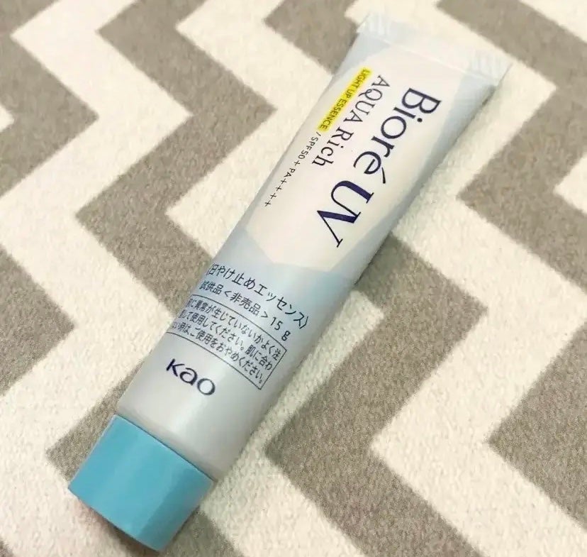 ビオレUV アクアリッチ ライトアップエッセンス/ビオレ/日焼け止めクリームを使ったクチコミ(1枚目)