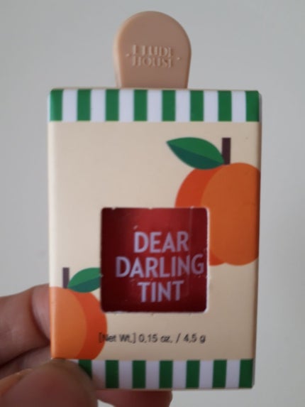 ディアダーリン ウォータージェルティント (アイスティント)/ETUDE/口紅を使ったクチコミ(1枚目)