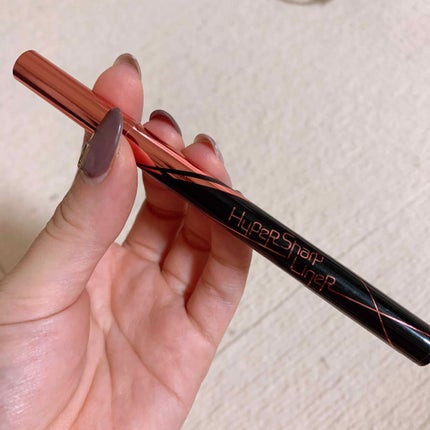 ハイパーシャープ ライナー R/MAYBELLINE NEW YORK/リキッドアイライナーを使ったクチコミ(1枚目)