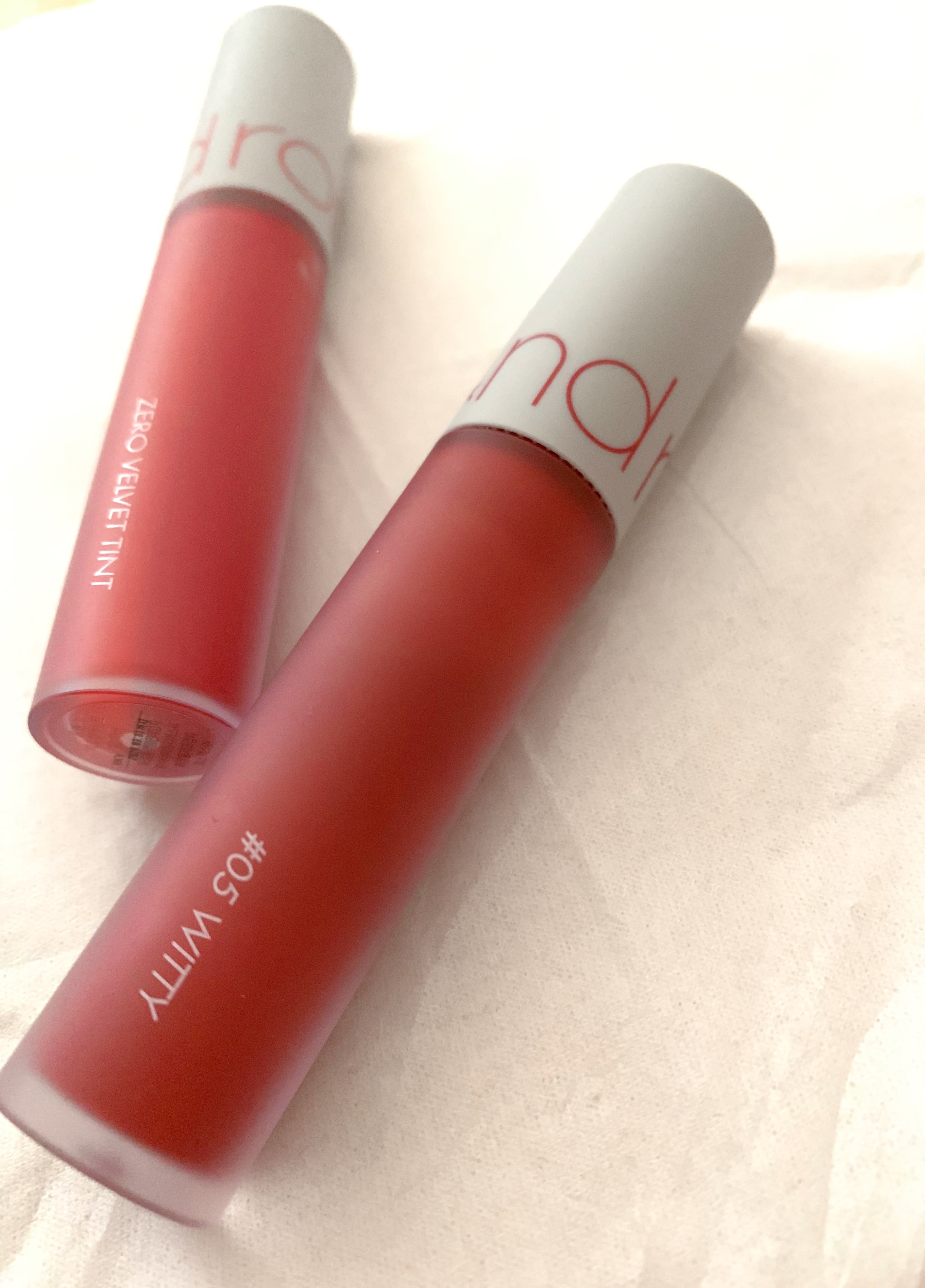 ゼロベルベットティント/rom&nd/リップティントを使ったクチコミ（1枚目）