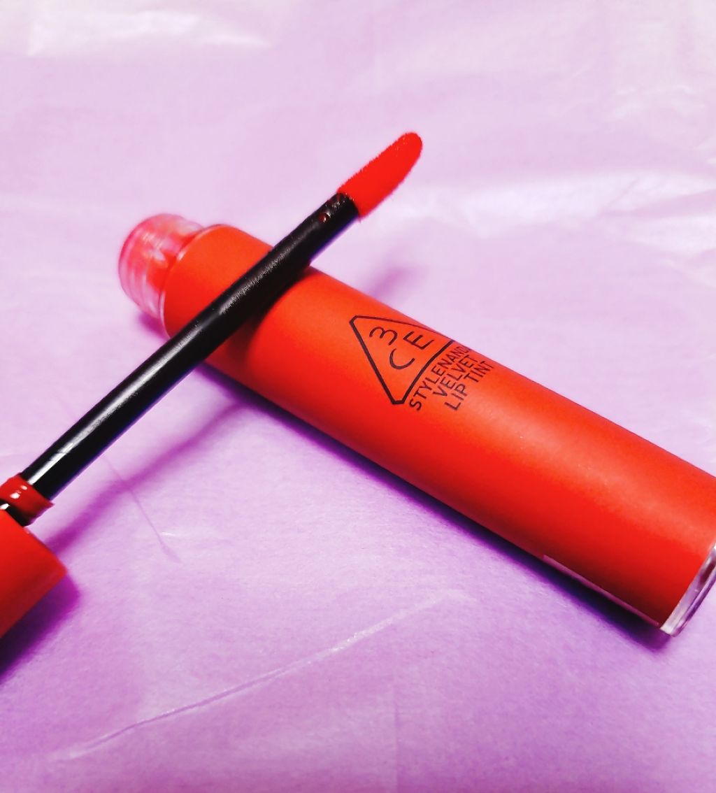 3CE ベルベット リップティント/3CE/リップティントを使ったクチコミ（1枚目）