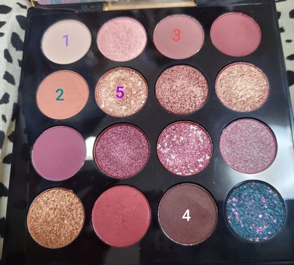 大英博物館 エジプトシリーズ アイシャドウパレット/ZEESEA/アイシャドウパレットを使ったクチコミ(3枚目)