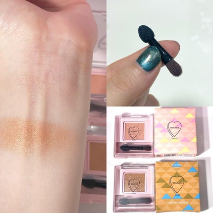 フーミー シングルラメシャドウ/WHOMEE/単色アイシャドウを使ったクチコミ(5枚目)