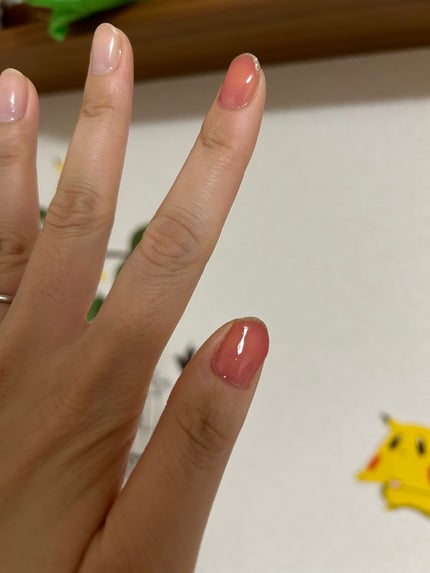 クイッククリスタルコートⅡ/ネイリスト/ネイルトップコートを使ったクチコミ(3枚目)