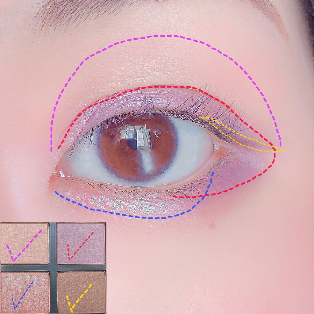 アイ カラー クォード/TOM FORD BEAUTY/アイシャドウパレットを使ったクチコミ（3枚目）