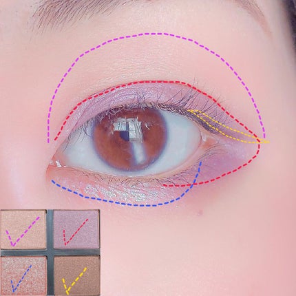 アイ カラー クォード/TOM FORD BEAUTY/アイシャドウパレットを使ったクチコミ(3枚目)