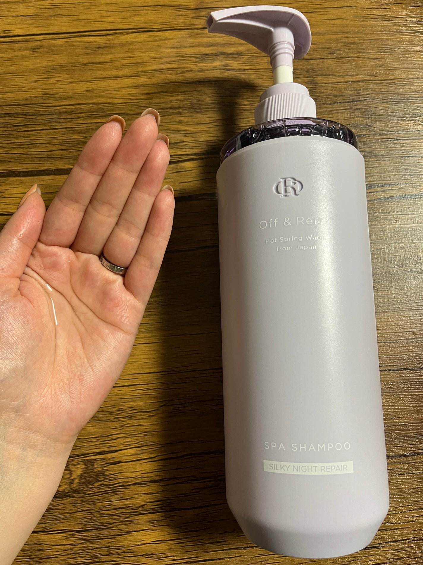 OR スパ・シャンプー/ヘアトリートメント シルキーナイトリペア/Off&Relax/市販シャンプーを使ったクチコミ(1枚目)