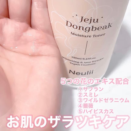 済州ツバキモイスチャートナー/Neulii/化粧水を使ったクチコミ(3枚目)