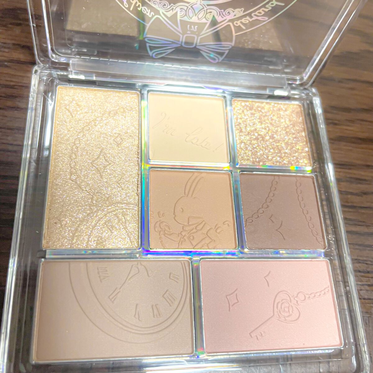 7色マルチパレット 02 ラテシフォン/ZEESEA/アイシャドウパレットを使ったクチコミ（3枚目）