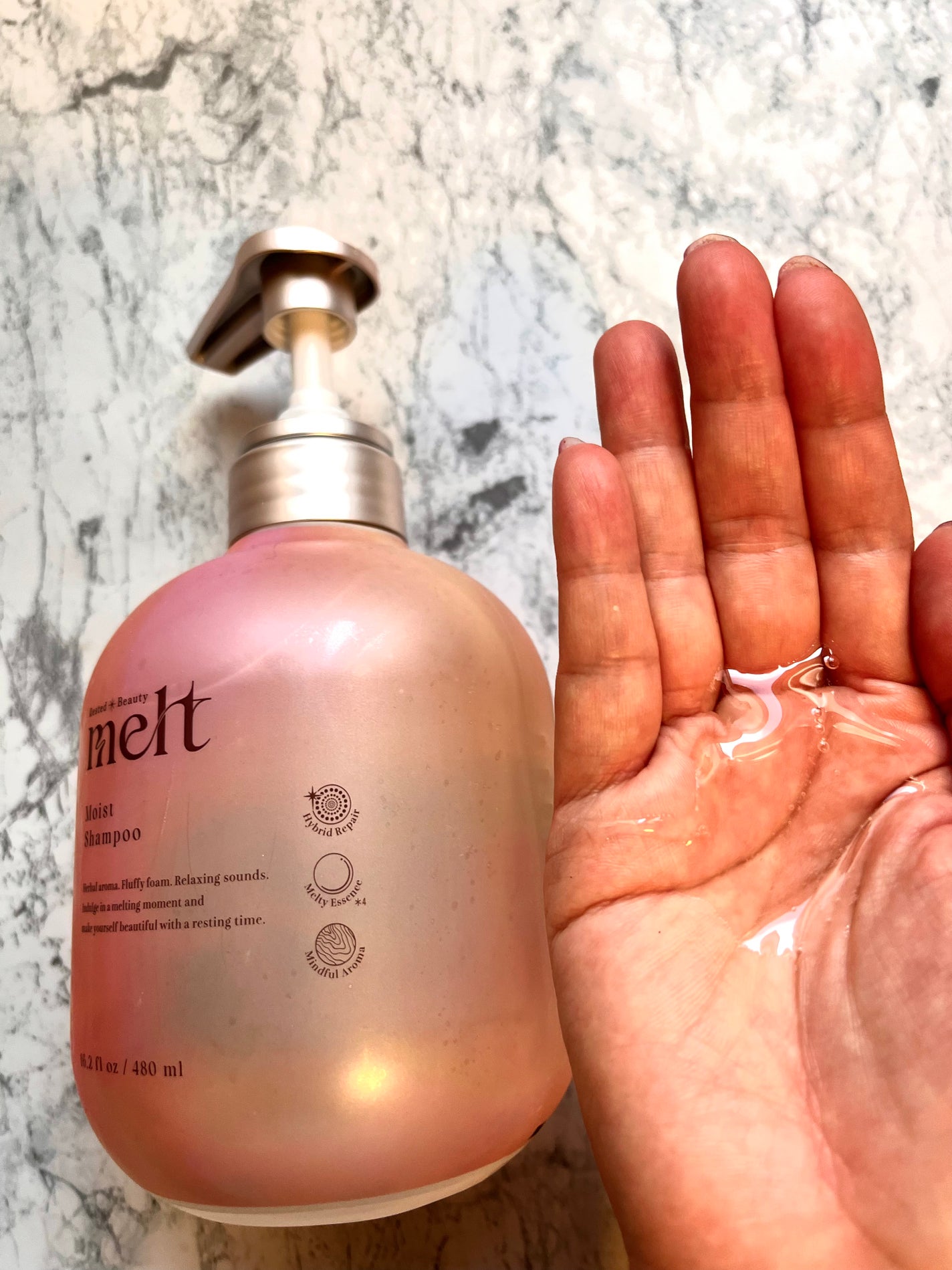 メルト モイストシャンプー/トリートメント/melt/市販シャンプーを使ったクチコミ(1枚目)