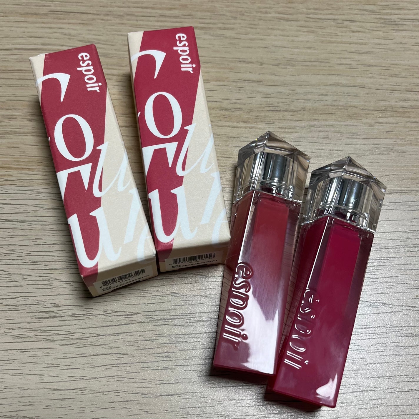 クチュールリップティントグレイズ/espoir/リップティントを使ったクチコミ(1枚目)