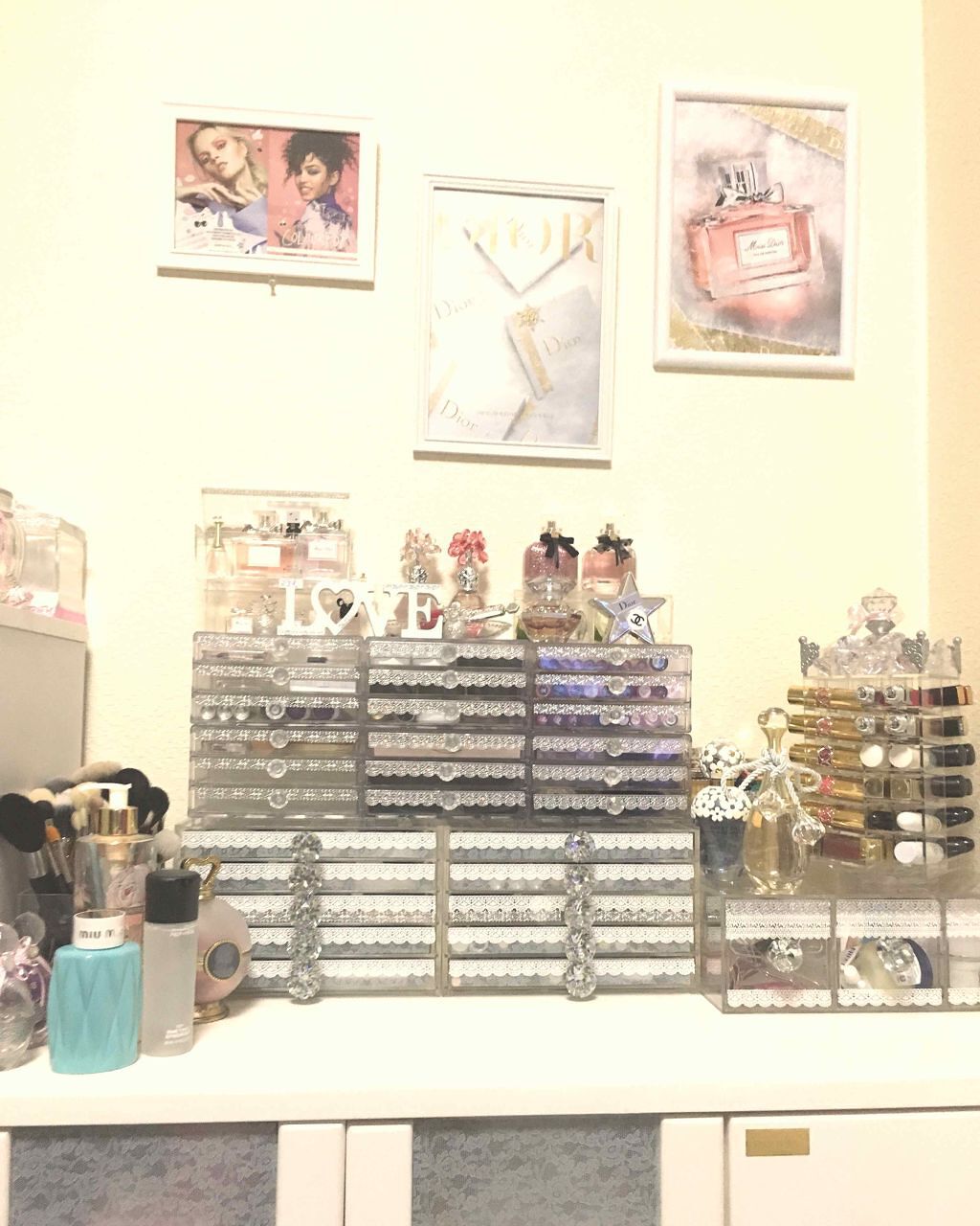 アクリル小物収納・3段/無印良品/その他化粧小物を使ったクチコミ(1枚目)