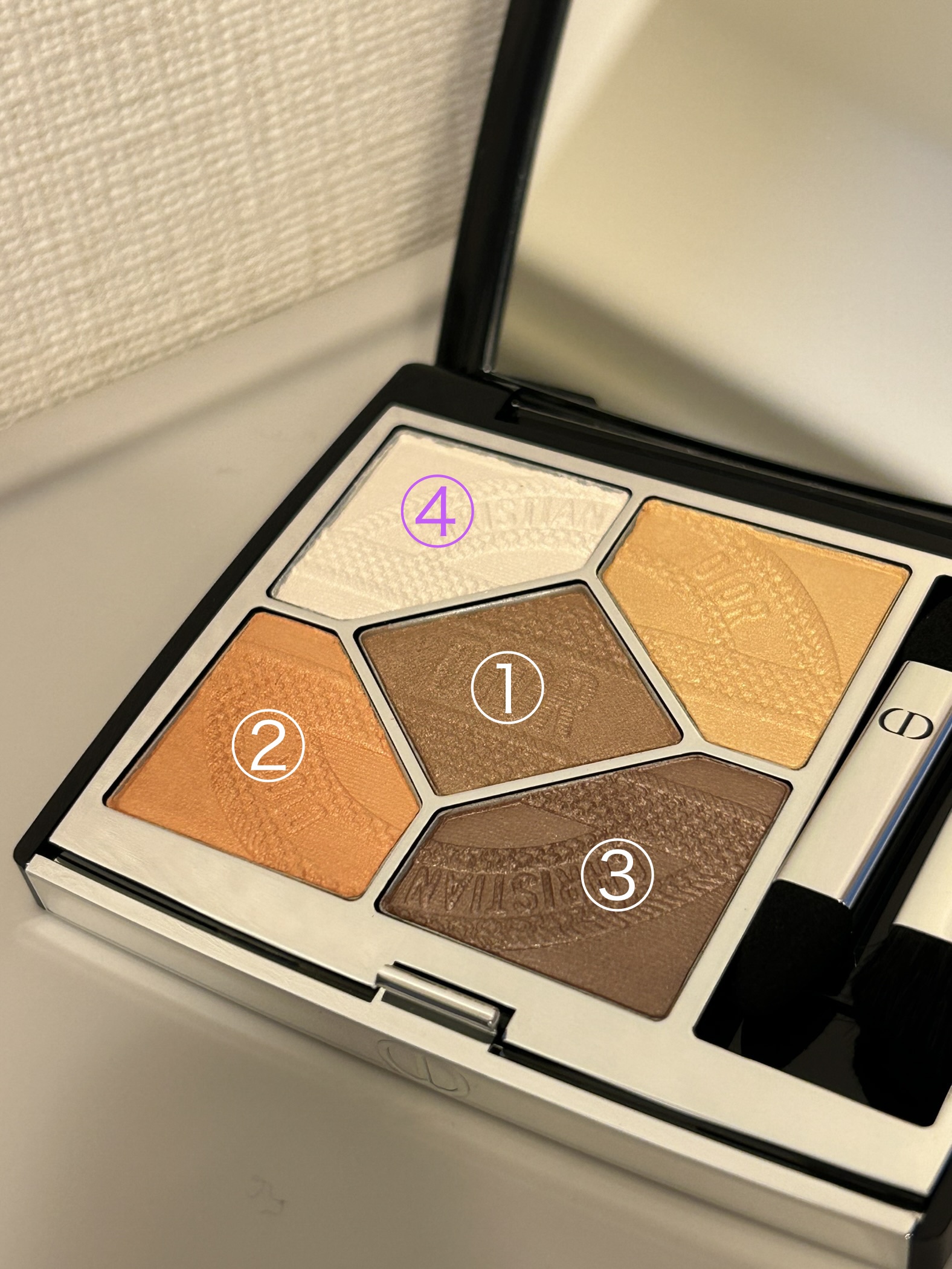 限定色☆新品☆ディオール　サンククルールクチュール2個セット Diorの2023年春新作コスメ、ミッツァコレクションの「ディオール