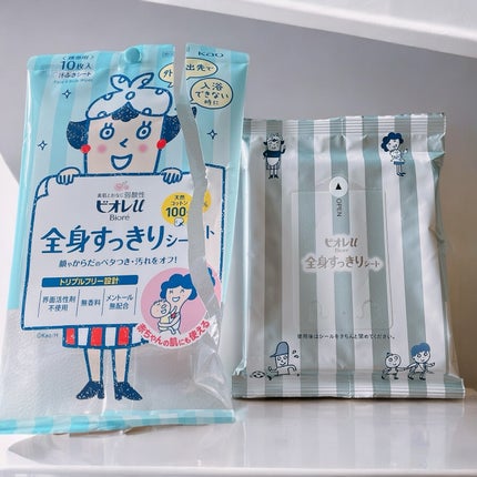 全身すっきりシート/ビオレu/ボディシートを使ったクチコミ(2枚目)