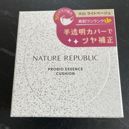 PROBIOエッセンスクッション/ネイチャーリパブリック/クッションファンデーションを使ったクチコミ(1枚目)