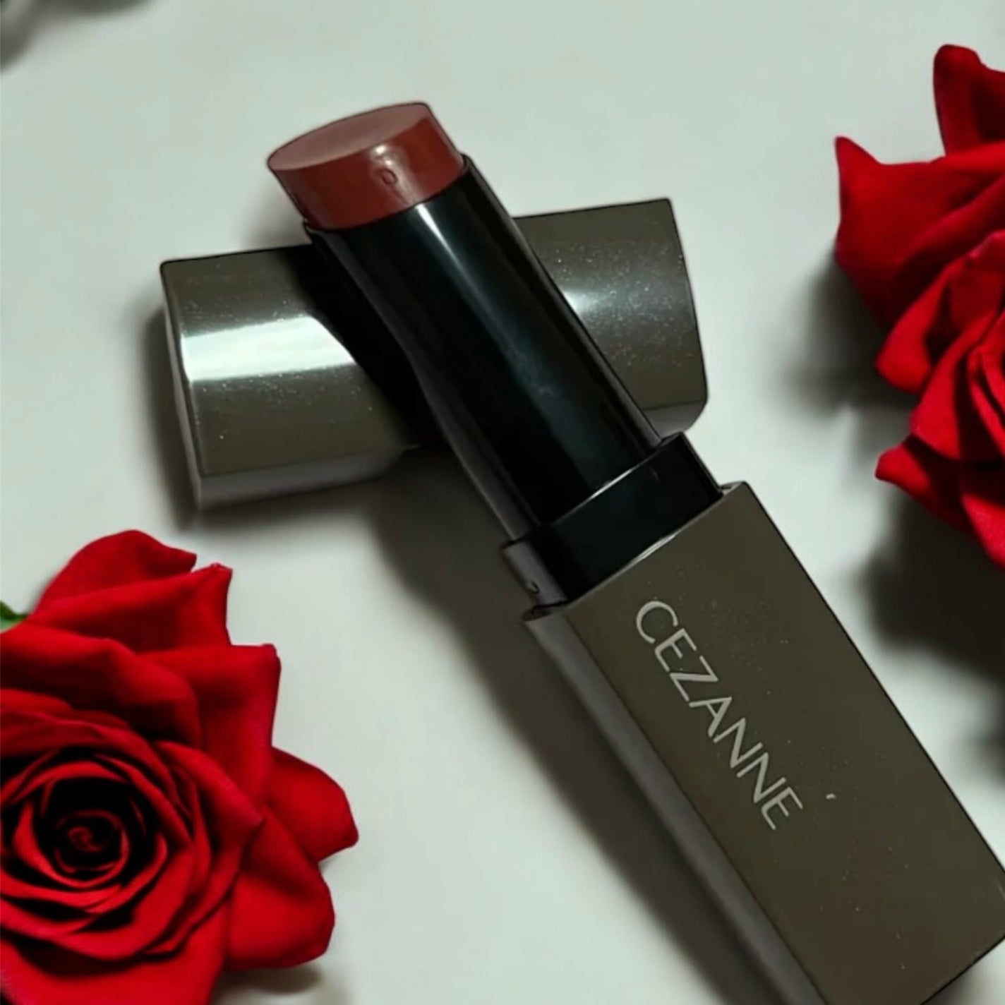 リップカラーシールド/CEZANNE/口紅を使ったクチコミ(2枚目)