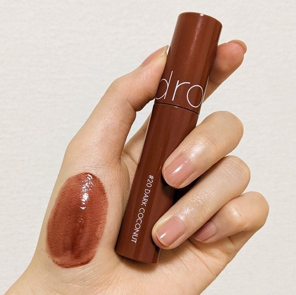 ジューシーラスティングティント/rom&nd/リップティントを使ったクチコミ(2枚目)